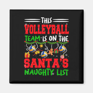 Volleyball Team ist auf der Weihnachtsliste für di Magnet