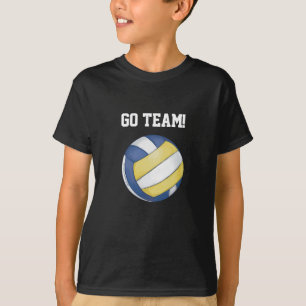 Volleyball Team Name und Nummer T-Shirt