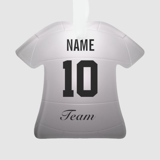 Volleyball-Team Ornament (Vorderseite)