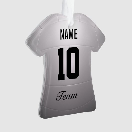 Volleyball-Team Ornament (Vorderseite)