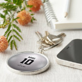 Volleyball-Team Schlüsselanhänger (Seite)