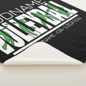 Volleyball Team Spieler ADD NAME School Top Athlet Sherpadecke (3/4)