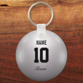 Volleyball-Team Sport Schlüsselanhänger (Vorderseite)