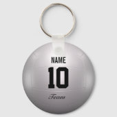 Volleyball-Team Sport Schlüsselanhänger (Rückseite)
