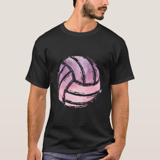 Volleyball Team Sports Beach Volleyball Player T-Shirt (Vorderseite)