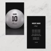 Volleyball-Team Visitenkarte (Vorne/Hinten)