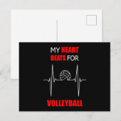 Volleyball Team Volleyball Spieler Beach Geschenk Postkarte (Vorne/Hinten)