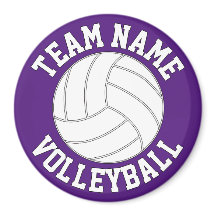Volleyball Teamname und Farbe Anpassbare Sportarte