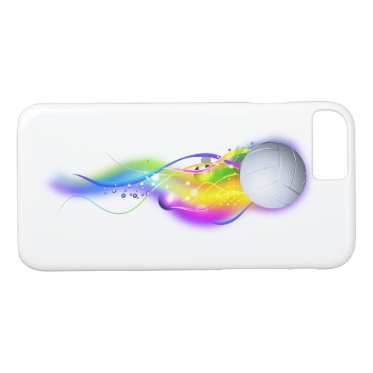 Volleyball-Telefonkasten Case-Mate iPhone Hülle (Rückseite (Horizontal))