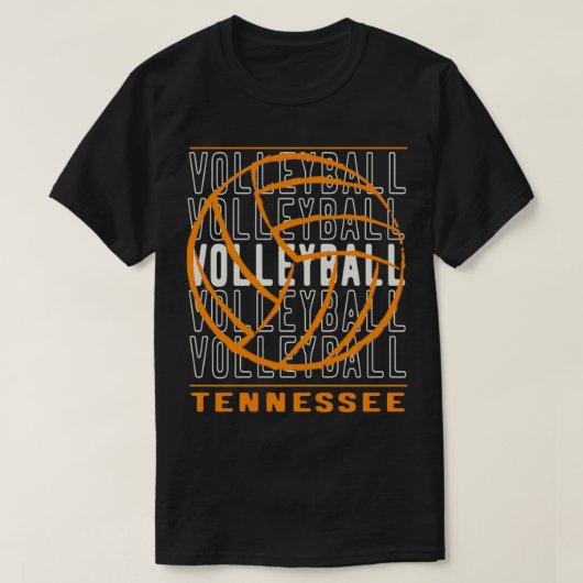 Volleyball Tennessee T-Shirt (Design vorne)