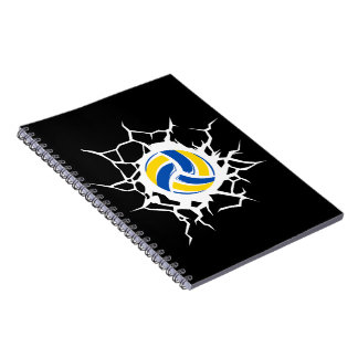 Volleyball Thema Notizblock
