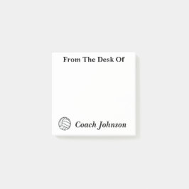 Volleyball - Themennotizen Post-it Klebezettel