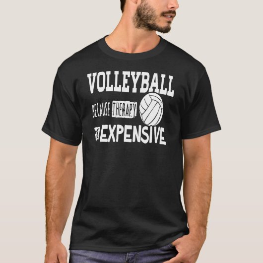Volleyball Therapie Neu T-Shirt (Vorderseite)