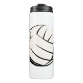 Volleyball Thermosbecher (Vorderseite)