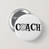 Volleyball-Trainer Button (Vorne & Hinten)