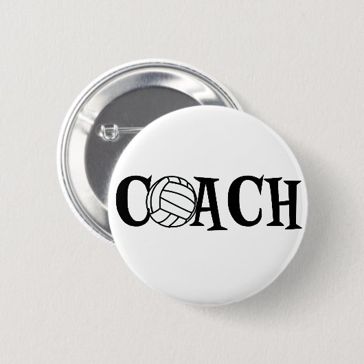 Volleyball-Trainer Button (Vorne & Hinten)