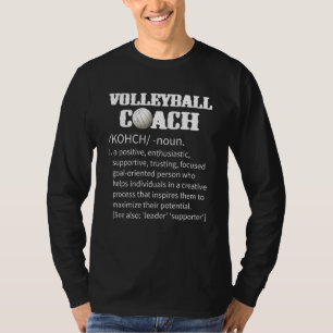 Volleyball-Trainer Definition Coole Trainer T-Shirt