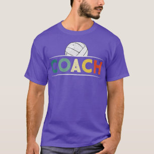 Volleyball-Trainer Gefallen Funny Retro Vintag Bal T-Shirt