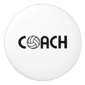 Volleyball-Trainer Keramikknauf (Vorderseite)
