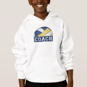 Volleyball-Trainer Kinderhanes ComfortBlend® Hoodi Hoodie (Vorderseite)