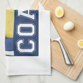 Volleyball-Trainer Küchentuch (Viertel Falte)