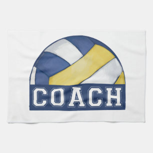 Volleyball-Trainer Küchentuch