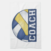 Volleyball-Trainer Küchentuch (Vertikal)