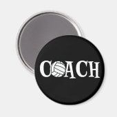 Volleyball-Trainer Magnet (Vorderseite/Rückseite)