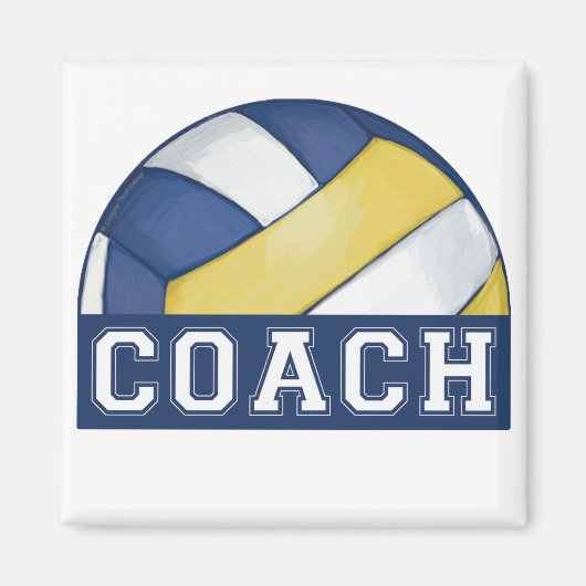 Volleyball-Trainer Magnet (Vorne)