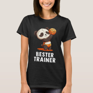 Volleyball Trainer Niedlich Baby Panda Volleyball T-Shirt