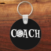 Volleyball-Trainer Schlüsselanhänger (Vorderseite)