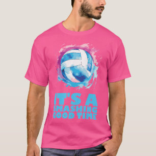 Volleyball-Trainertrainer Spiel Beach Volleyball T-Shirt