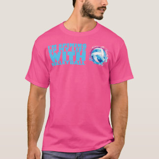Volleyball-Trainertrainer Spiel Beach Volleyball T-Shirt