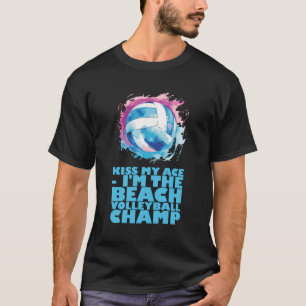 Volleyball-Trainertrainer Spiel Beach Volleyball T-Shirt