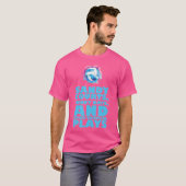 Volleyball-Trainertrainer Spiel Beach Volleyball T-Shirt (Vorne ganz)