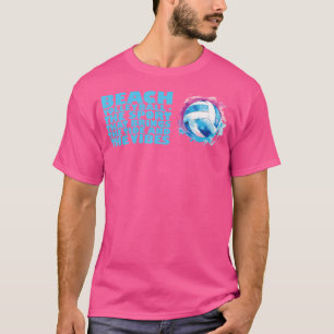 Volleyball-Trainertrainer Spiel Beach Volleyball T-Shirt