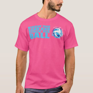 Volleyball-Trainertrainer Spiel Beach Volleyball T-Shirt