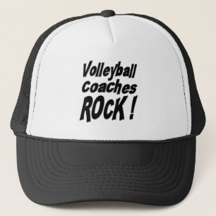 Volleyball trainiert Felsen! Hut Truckerkappe