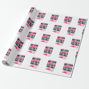 Volleyball: Traurige Prinzessin Ball Geschenkpapier