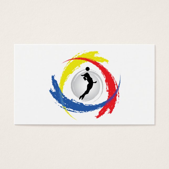 Volleyball Tricolor Emblem (Weiblich) (Vorderseite)