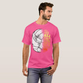 Volleyball und Jesus T-Shirt (Vorne ganz)