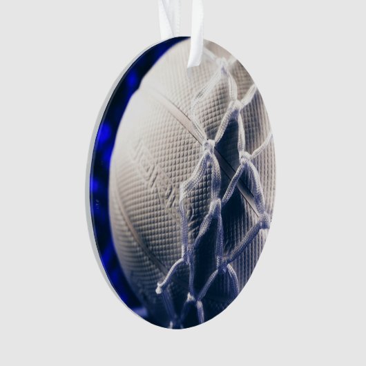 Volleyball- und Net-Team-Trainer Ornament (Vorderseite)
