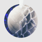 Volleyball- und Net-Team-Trainer Ornament (Vorderseite)