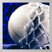 Volleyball- und Netzteam-Coach Poster (Vorne)