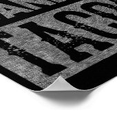 Volleyball und Tacos Fun Taco gestört Poster (Ecke)