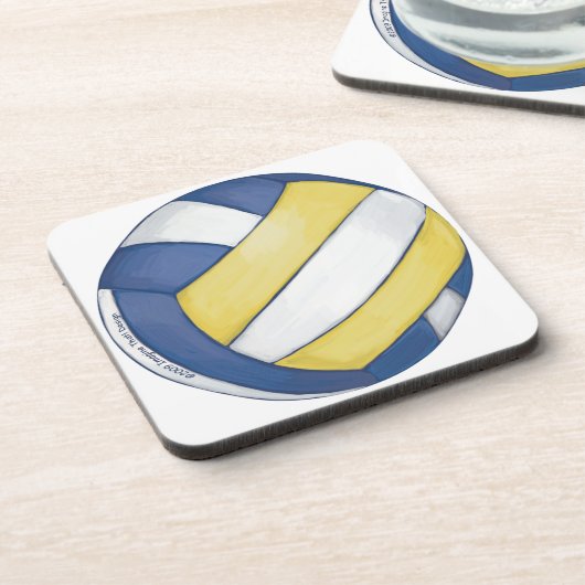 Volleyball Untersetzer (Linke Seite)