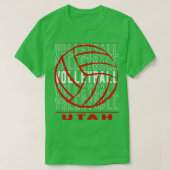 Volleyball Utah T-Shirt (Design vorne)
