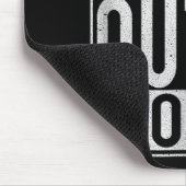 Volleyball Vater Direkt Ausflug Geld ich Spaß Mousepad (Ecke)