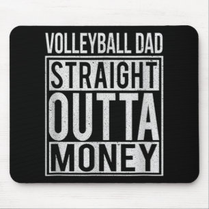 Volleyball Vater Direkt Ausflug Geld ich Spaß Mousepad