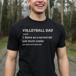 Volleyball-Vater Funny Definition T-Shirt
